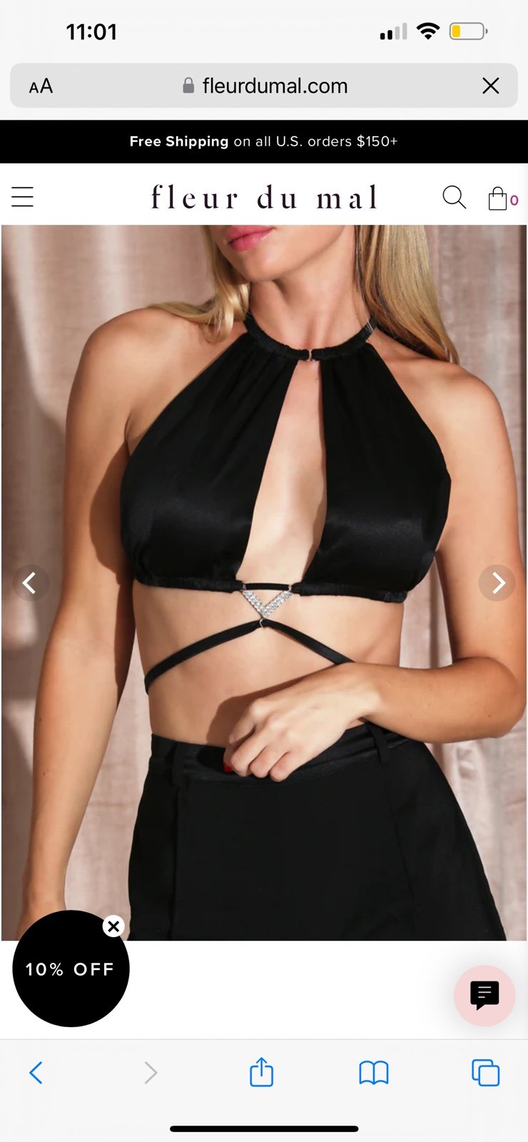 HOUGA jean frill belt