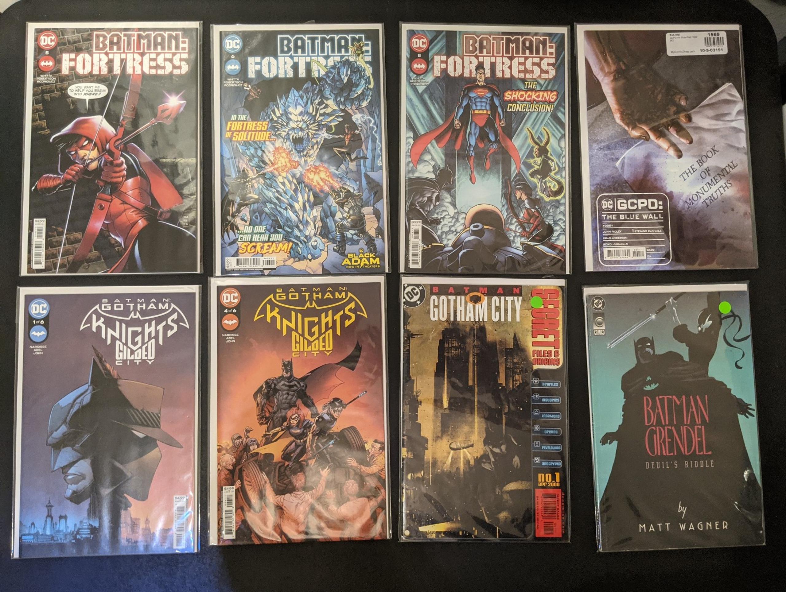 Batman DC Comics Comic Book Collectible Fortress Whitta Superman GCPD
