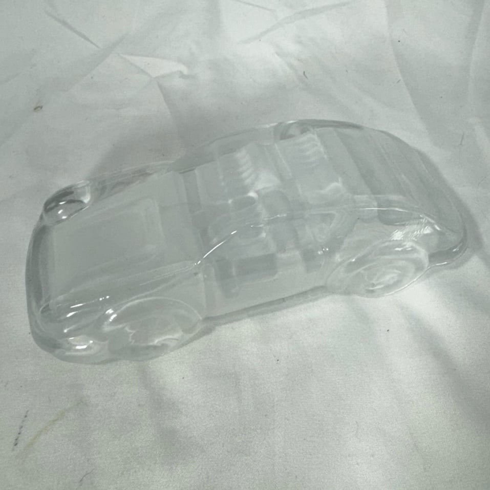 VTG Hofbauer crystal Porshe 911 paperweight