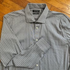 Ralph Lauren Black Label XL 17 34/35 Slim Fit Performance Stretch Dress Shirt