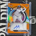 2023 Topps Finest Orange Refractor Auto Oscar Colas /25 RC