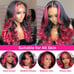 human hair lace front wig