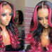 human hair lace front wig
