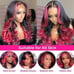 human hair lace front wig