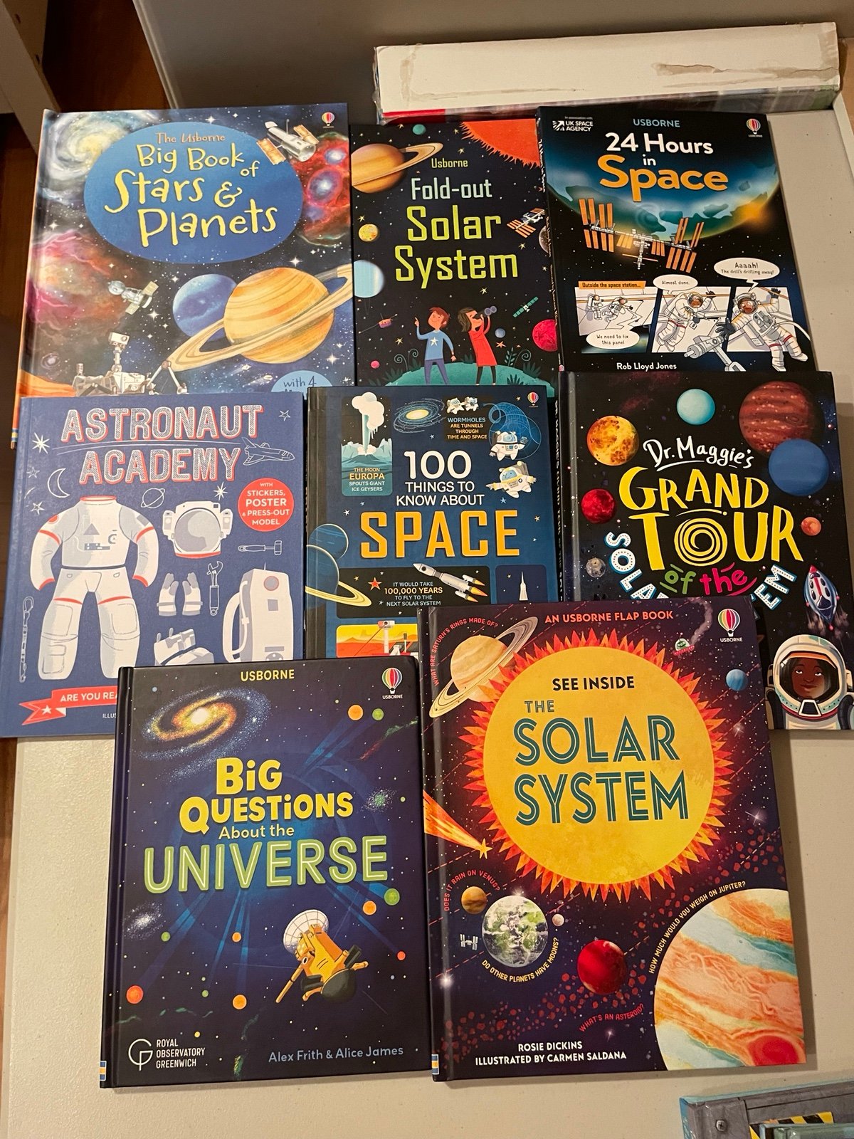 New! Usborne Space Books