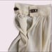 Authentic Vintage cream layered boho skirt