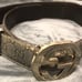 Gucci Guccissima Interlock GG Belt
