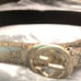 Gucci Guccissima Interlock GG Belt