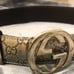 Gucci Guccissima Interlock GG Belt