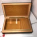 Vintage Reuge Music Box Italian Inlaid Wood Swiss Movement Chopin Tristesse
