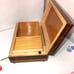 Vintage Reuge Music Box Italian Inlaid Wood Swiss Movement Chopin Tristesse