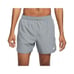 Nike Men's Dri-FIT Challenger 5 Brief-Lined Versatile Shorts Smoke Grey Size M