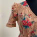 Walter Baker Dress Women’s Size Medium Pink Ivette Floral Botanical Eyelet Mini