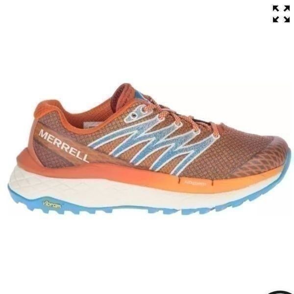 Merrell Rubato women's 6.5 bright orange athletic sneakers Burnished