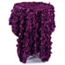 Hotel Wedding Banquet Sequin Tablecloth Embroidery Rose Leaf Jacquard Tablecloth