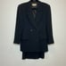 VTG Valentino Iconic Designer Double Breasted Black Skirt Suit Italy 4 (38)