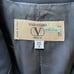 VTG Valentino Iconic Designer Double Breasted Black Skirt Suit Italy 4 (38)