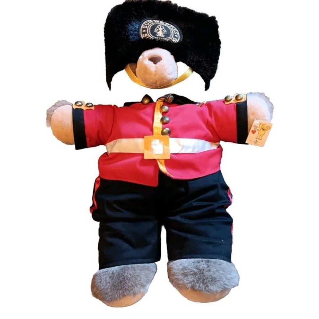 27 Vintage Mary Meyer Schweppes Plush Teddy Bear English Guardsman