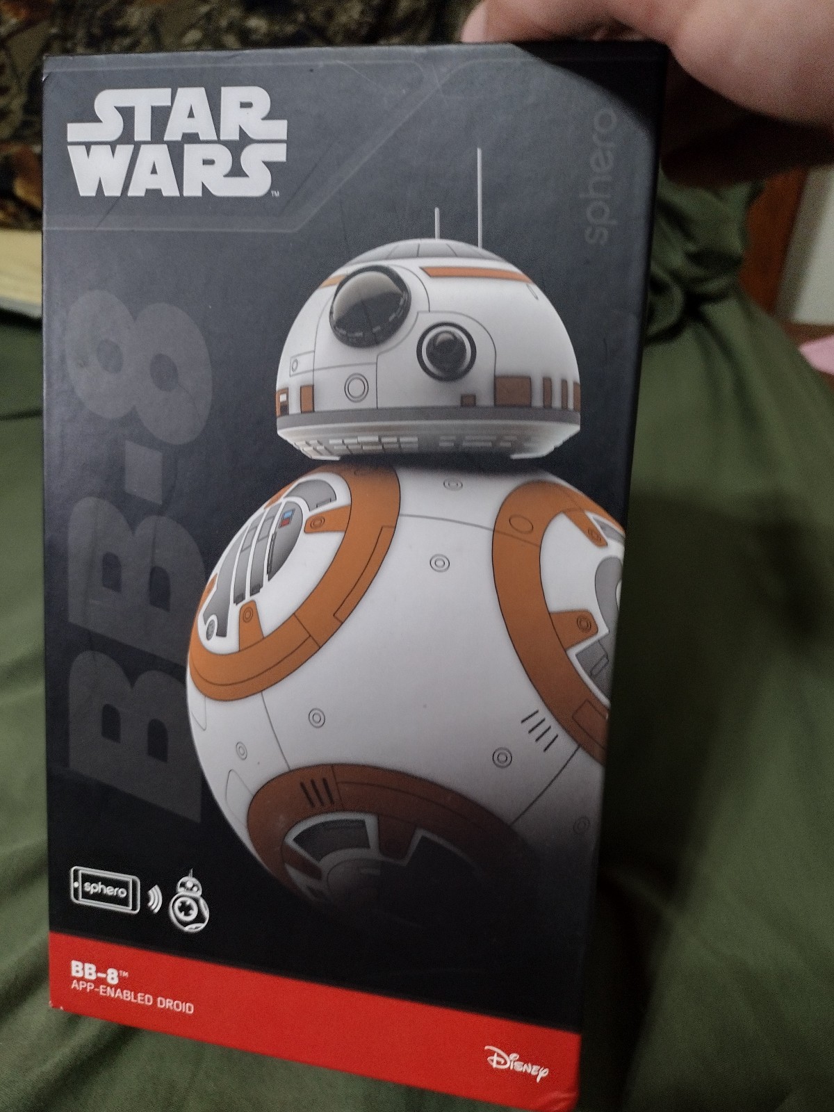 Star Wars collectible sphero BB-8 app enabled droid