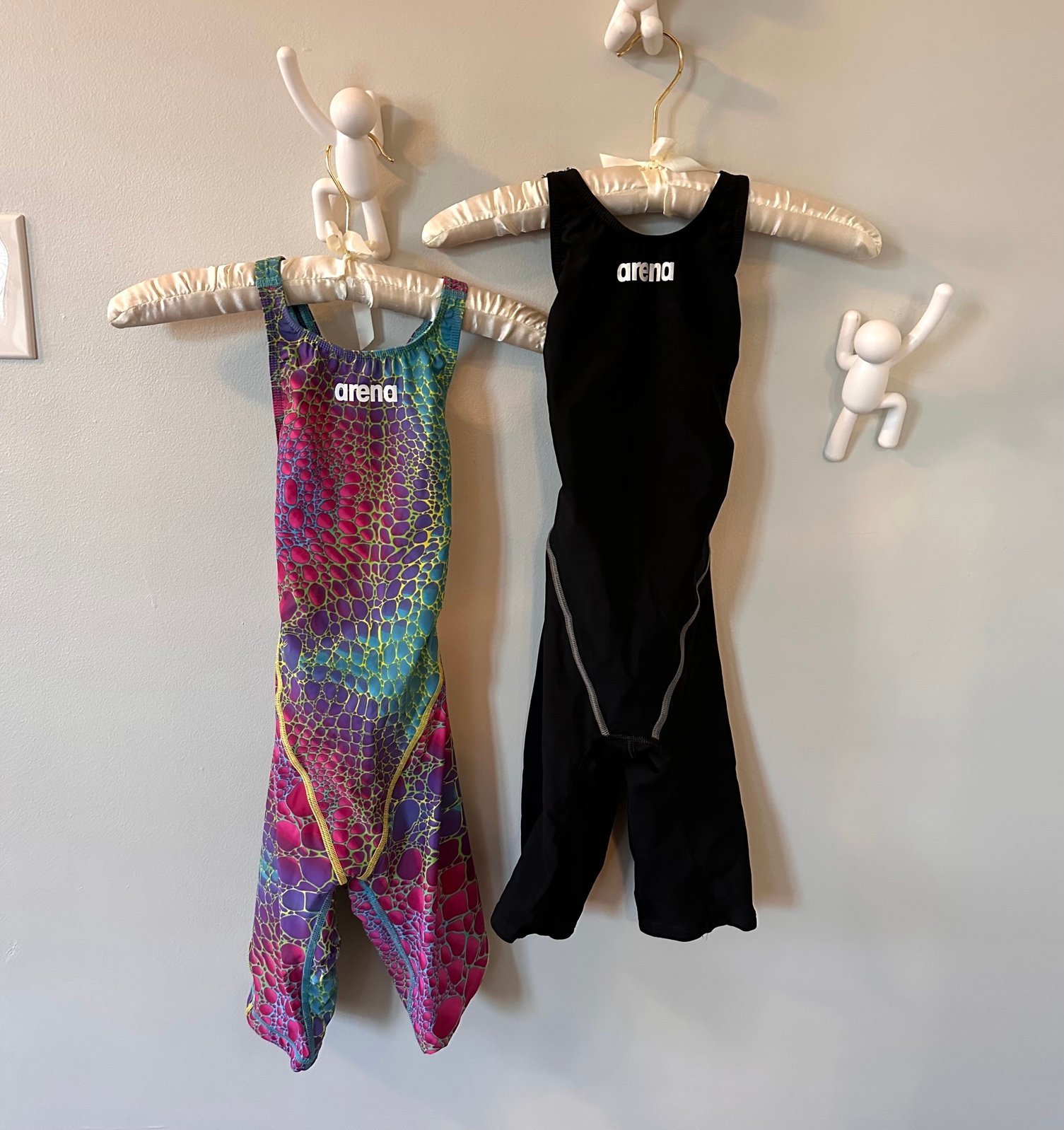 ARENA I Powerskin Open Back Tech Swimsuit Girls Competitive Racing 12 & under