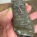 Vintage Soapstone Weathered Shoe Figurine Carving SIGNED Cecil Gwanzura Africa