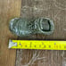Vintage Soapstone Weathered Shoe Figurine Carving SIGNED Cecil Gwanzura Africa