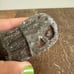 Vintage Soapstone Weathered Shoe Figurine Carving SIGNED Cecil Gwanzura Africa