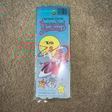 Vintage Captain Zoom personalized Shoelaces “Kris” by American Pro
