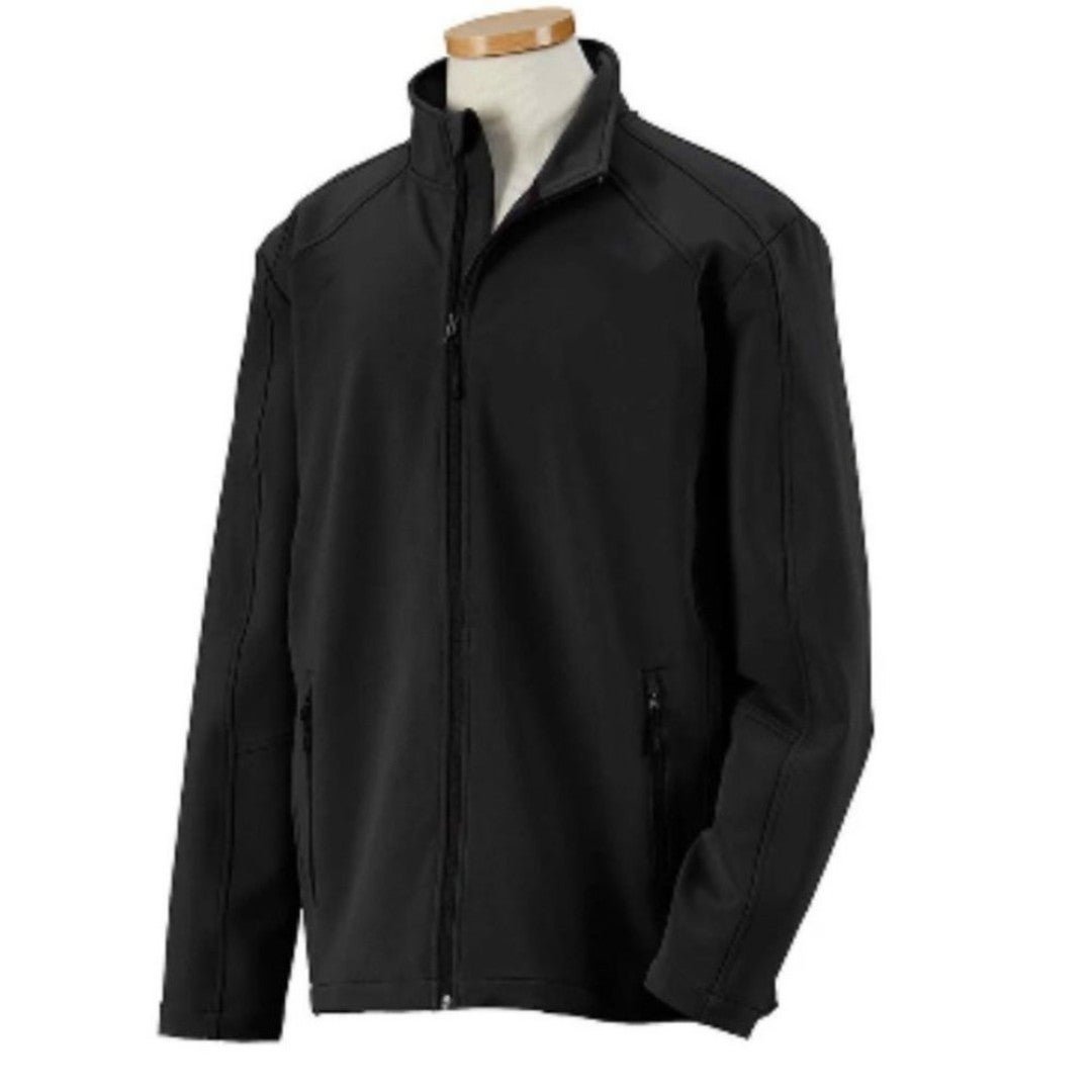 Devon & Jones Mens Black Doubleweave Tech-Shell Jacket Size XL. New!