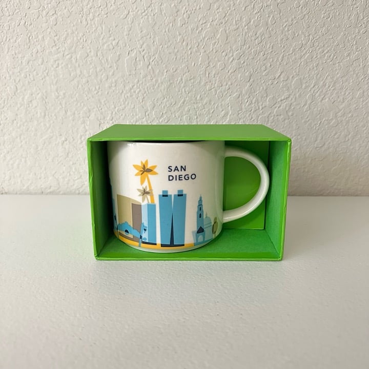 NEW STARBUCKS You Are Here Collection 2015 SAN DIEGO 14 fl oz Coffee Mug