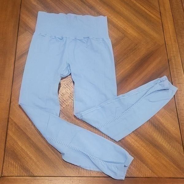 Free People Good Karma Leggings Blue M/L