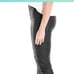 (1649) Max Studio Women's High Waisted Faux Leather Leggings NWOT S Black