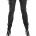 (1649) Max Studio Women's High Waisted Faux Leather Leggings NWOT S Black