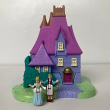 Polly Pocket 1995 Vintage Rare Cinderella Stepmothers House Playset