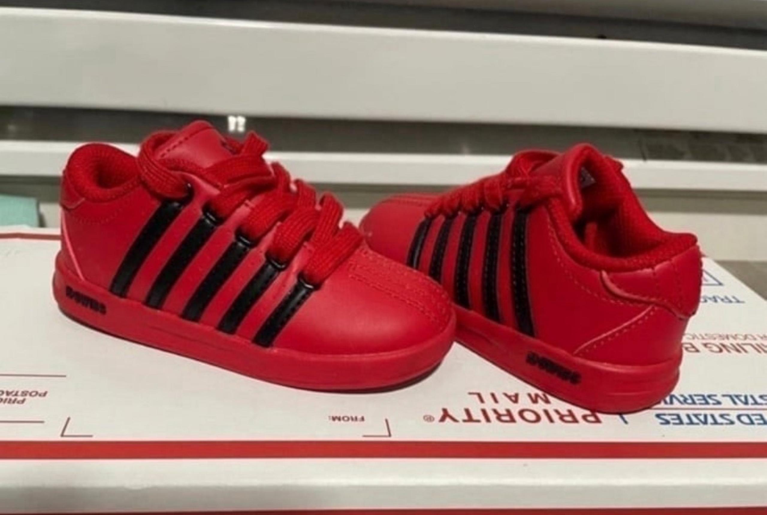 Toddler Red kswiss shoes