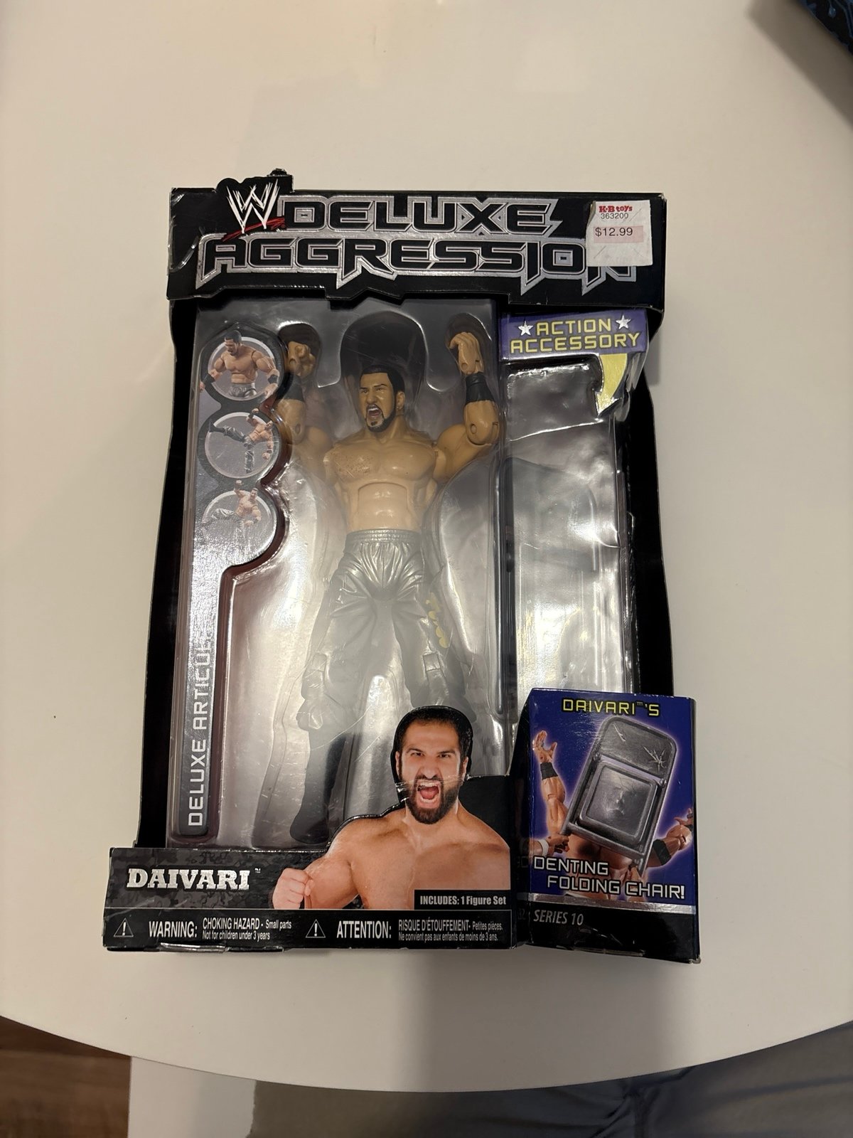 WWE Daivari Deluxe aggression action figure