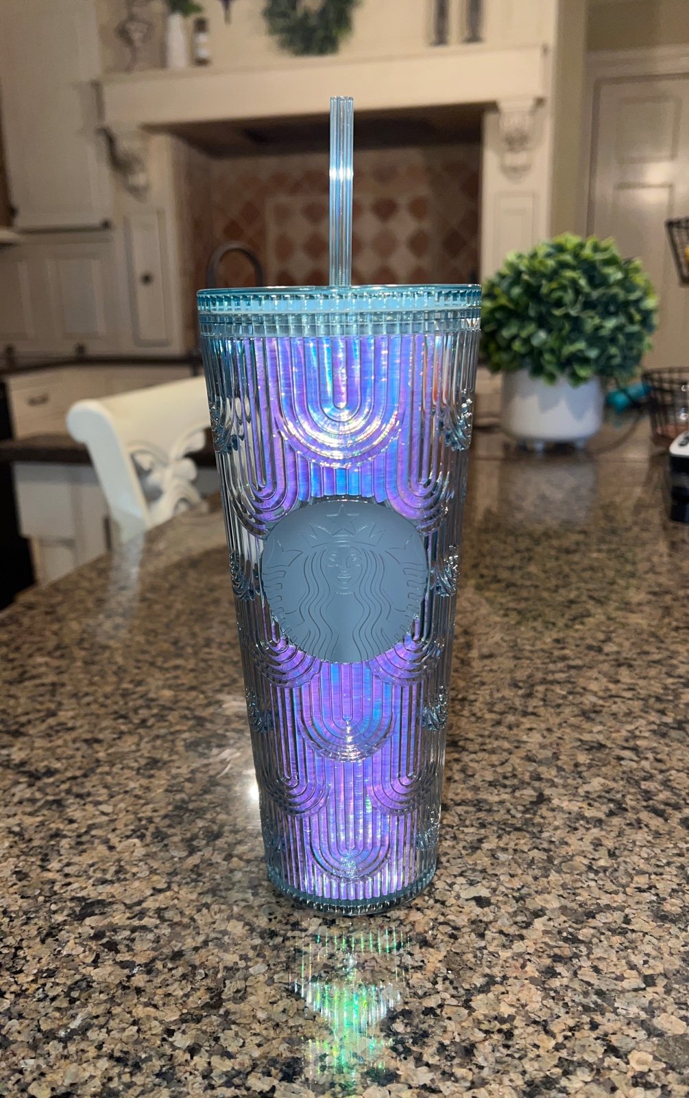 Starbucks new Mermaid scale siren venti cup