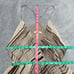 Mara Hoffman Dress Brown Tan Striped Strappy Sundress Mini Y2K Elastic Waist