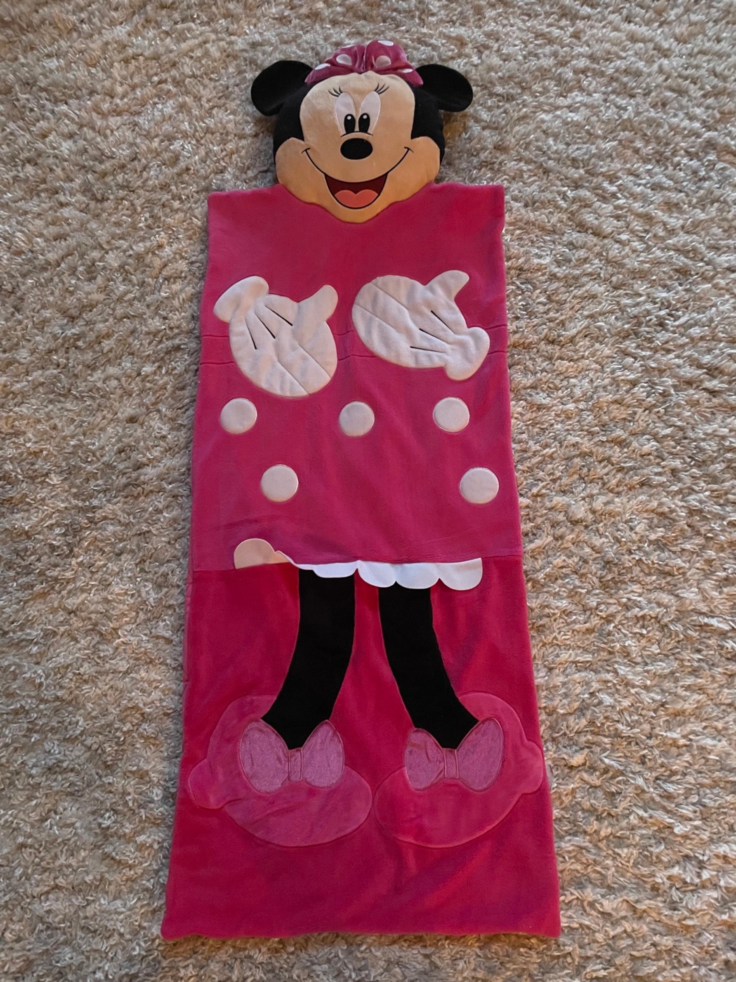 Disney Minnie Mouse Plush Toddler Nap Mat Pink Preschool Girl
