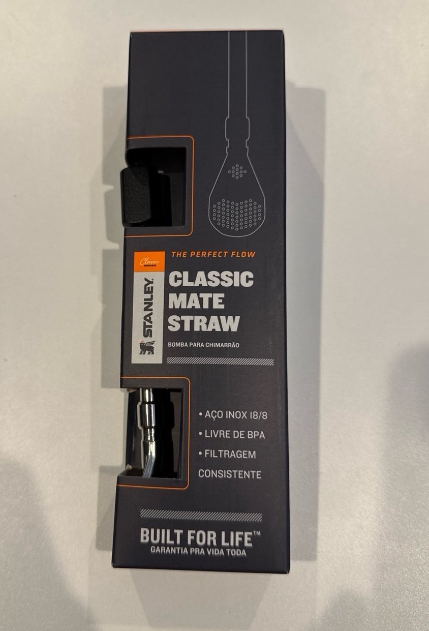 Stanley Mate System Stainless Steel Bombilla Straw Black - IN HAND SHIPS ASAP