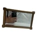 Vintage HOMCO Beveled Gold Vanity Wall Mirror Hollywood #2623 USA 1985 10 x 6