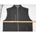 Johnnie O Vest Mens Size Large Black Tahoe Two way full zip Pockets outdoor golf
