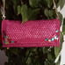 New handmade Crochet raffia should bag