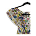 Barok Paris Dress Floral Ruffle midi size Small S