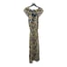 Barok Paris Dress Floral Ruffle midi size Small S