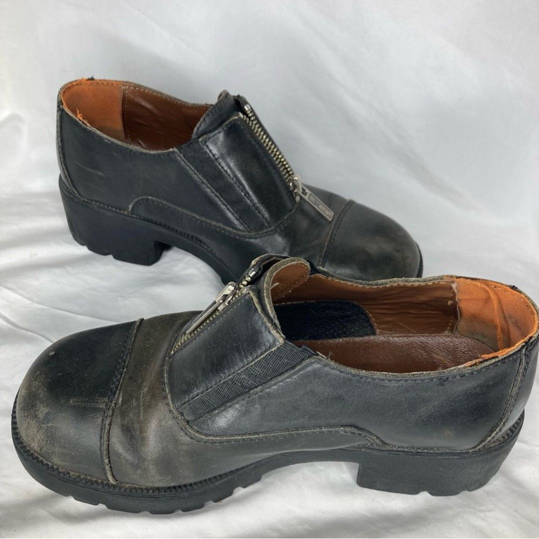 Harley Davidson VTG y2k chunky shoes
