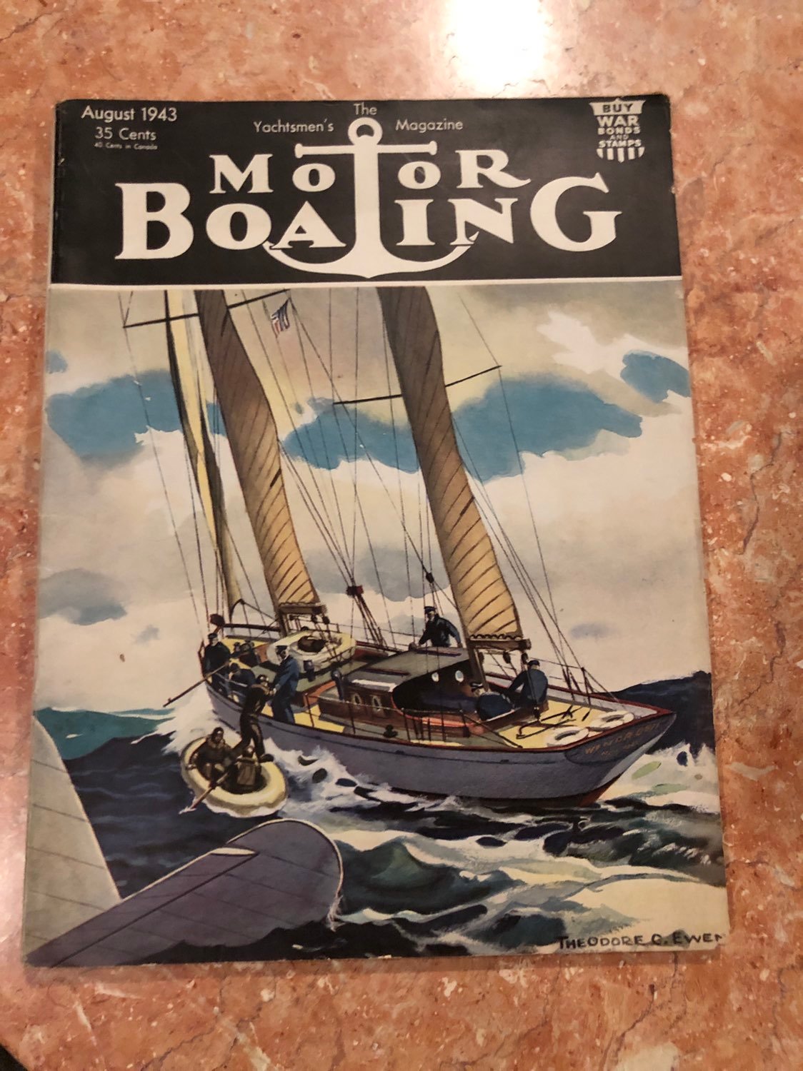 Motor Boating magazine August 1943