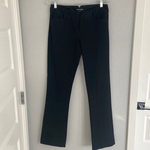 Express Columnist Barely Boot Black Pants