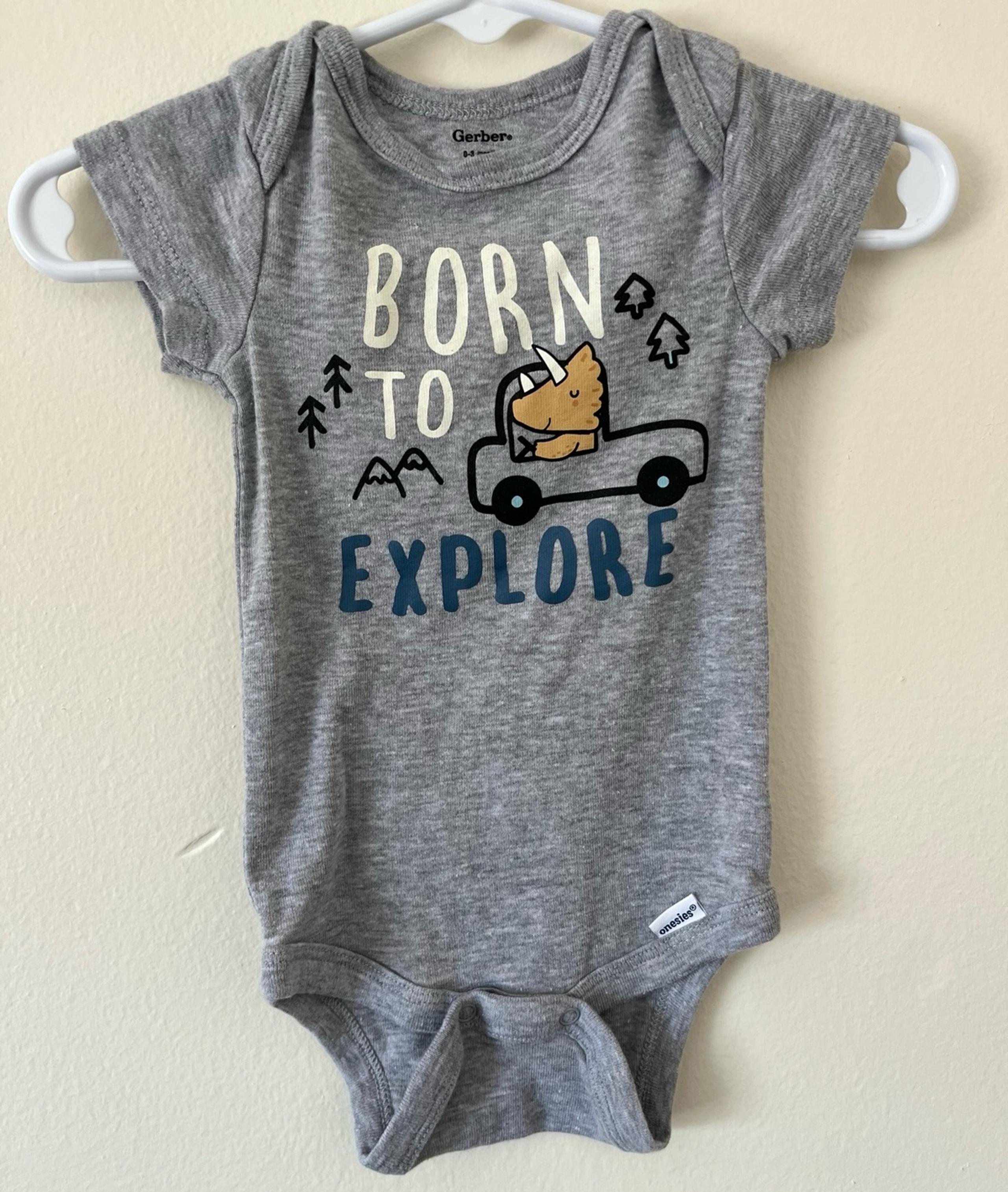 0-3 Months Gerber Onesie