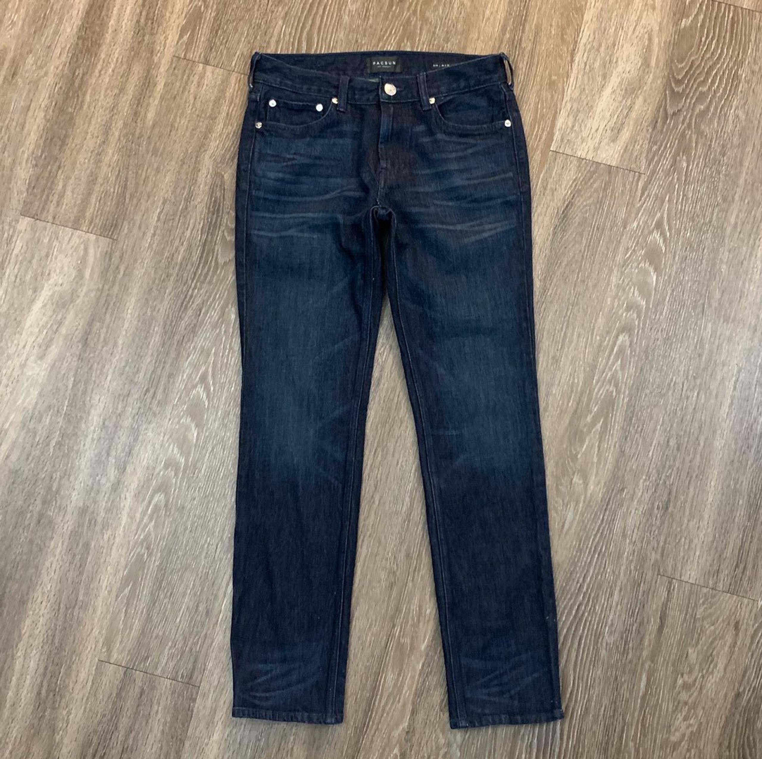 PacSun 30/32 Mens Dark Blue Slim Jeans